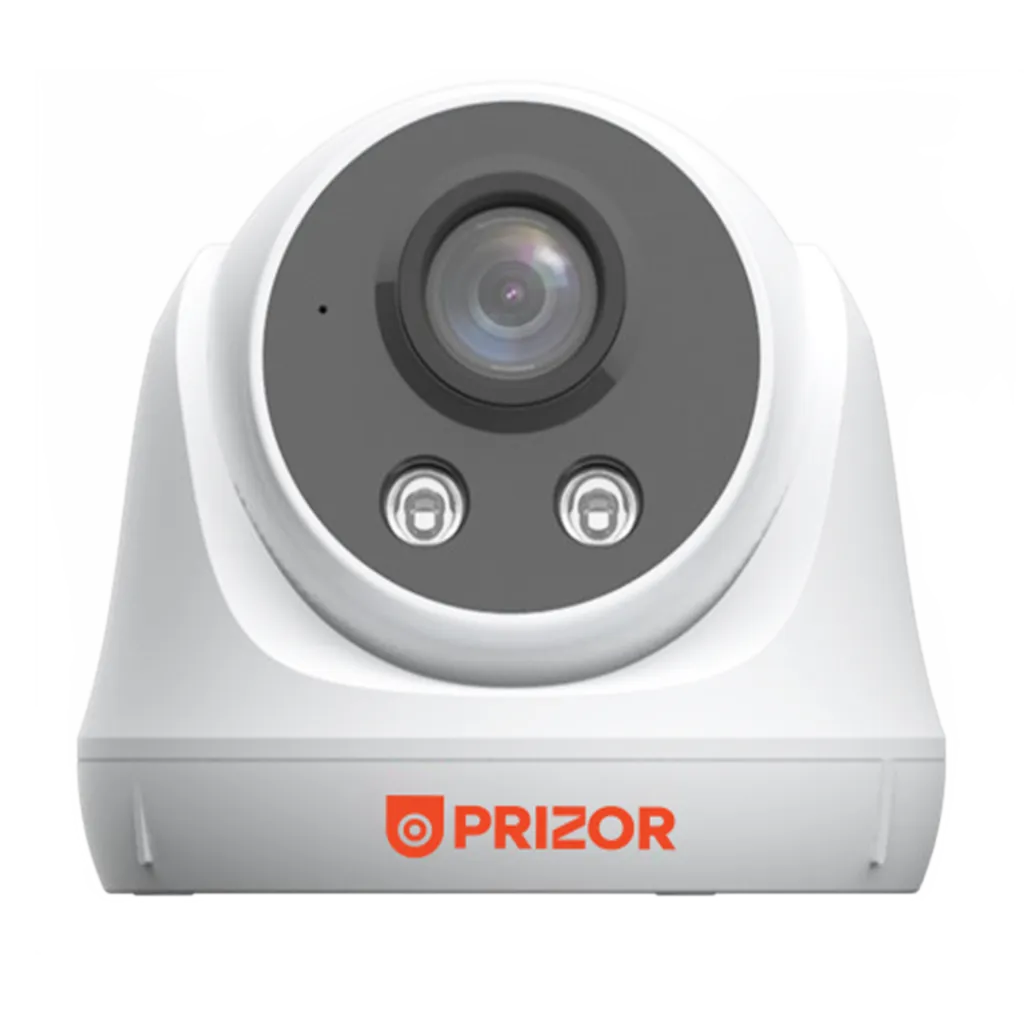 PRIZOR 2MP IP Colorview & Audio Plastic Dome Camera (PR-RT-PD24DCA-36)